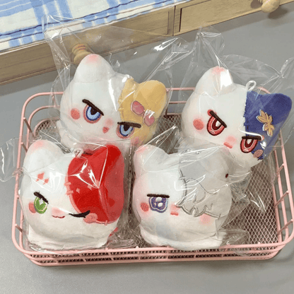 Honkai Star Rail Wubbaboo theme Plush Dolls 10cm (Dr.Ratio, Argenti, Aventurine, Ying Xing)