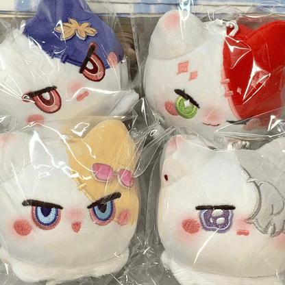 Honkai Star Rail Wubbaboo theme Plush Dolls 10cm (Dr.Ratio, Argenti, Aventurine, Ying Xing)